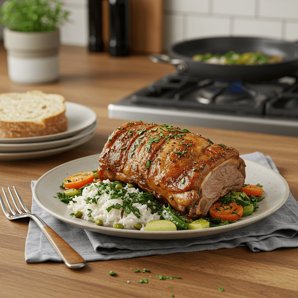 Stovetop Pork Shoulder Verde: A Savory Dinner Delight
