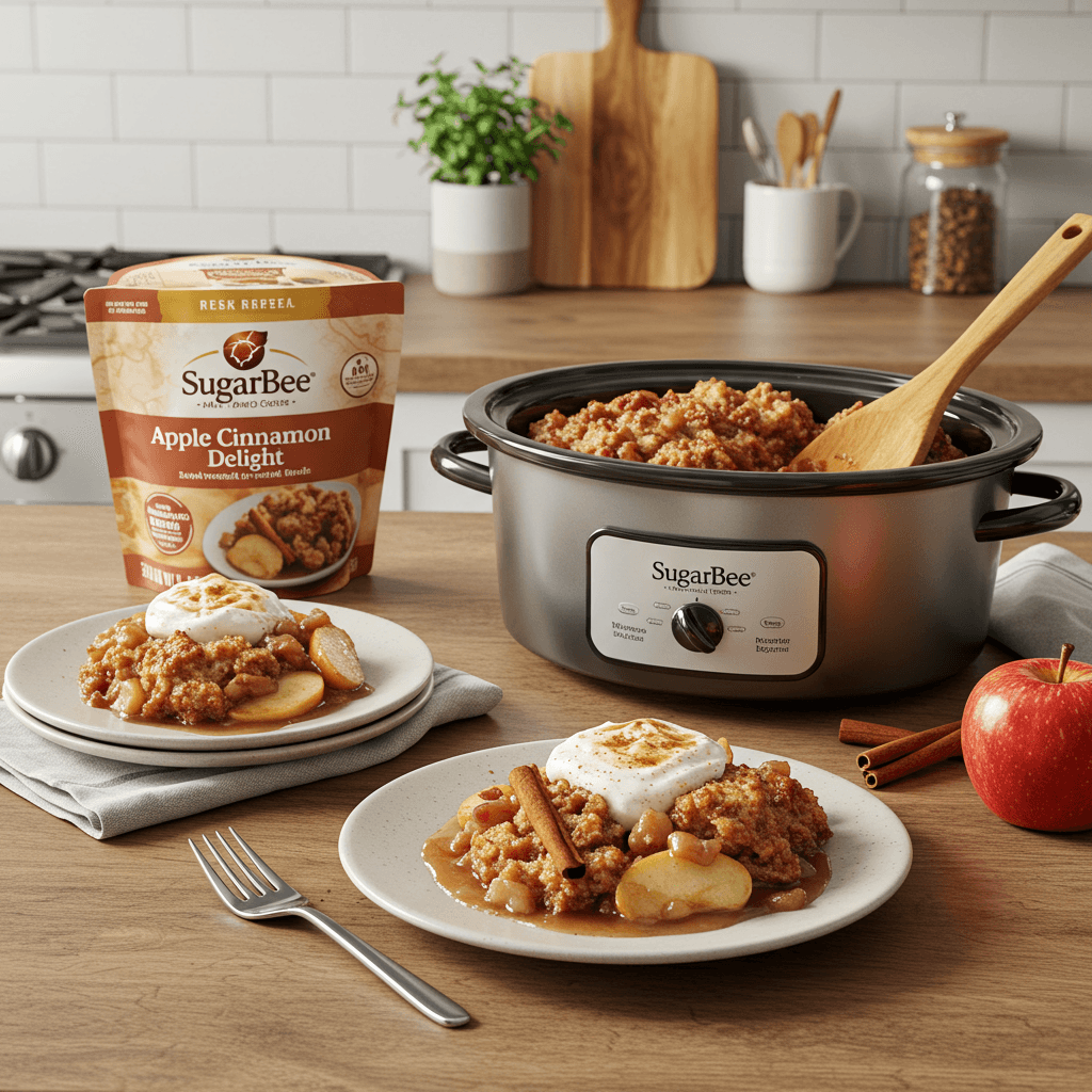 SugarBee Apple Cinnamon Delight in a Crock Pot