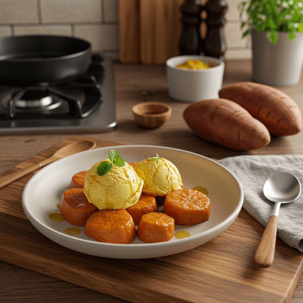 Velvety Sweet Potato Cinnamon Delight