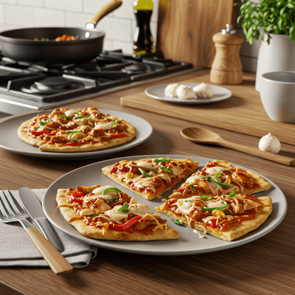 Ultimate BBQ Chicken Flatbread Pizza