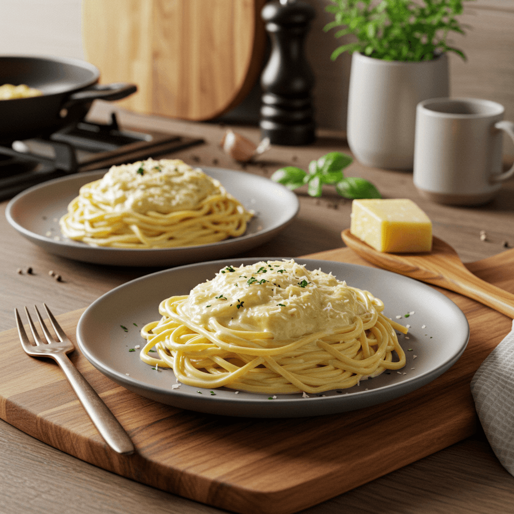 Creamy Italian Cheese Garlic Sauce