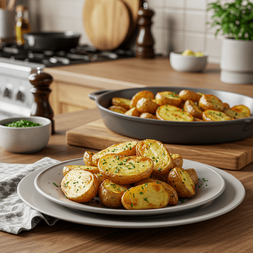 Golden Oven-Roasted Potatoes