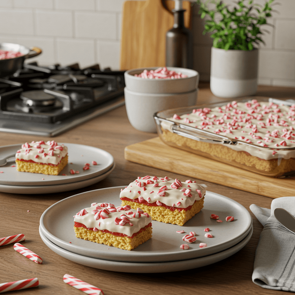 Peppermint White Chocolate Fudge Delight