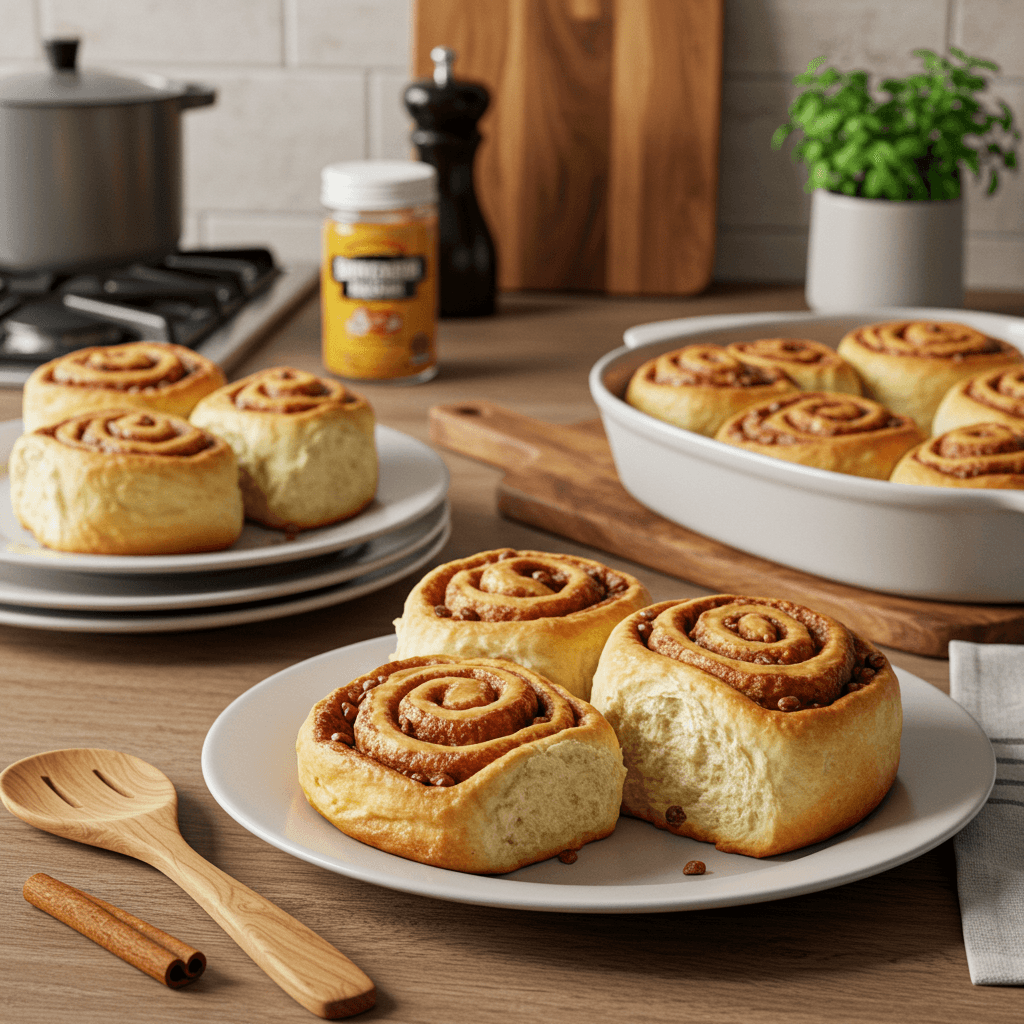Perfectly Soft Cinnamon Breakfast Rolls