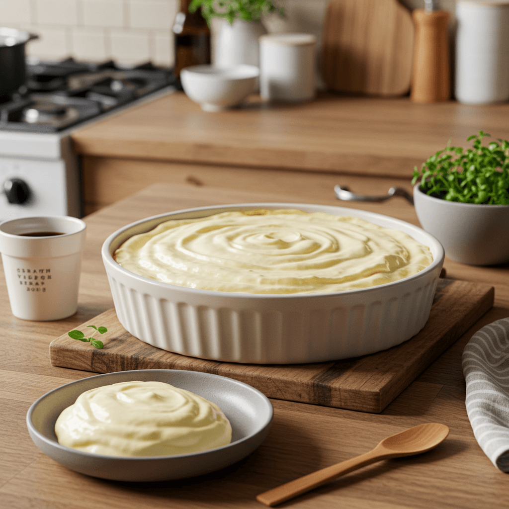 Silky Vanilla Mascarpone Cream Dessert