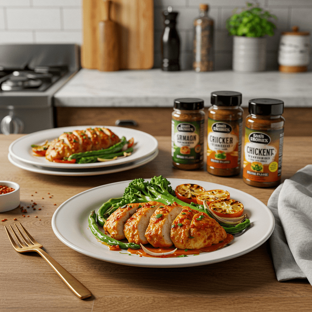 Spicy Air Fryer Chicken Breast with Bold Seasonings