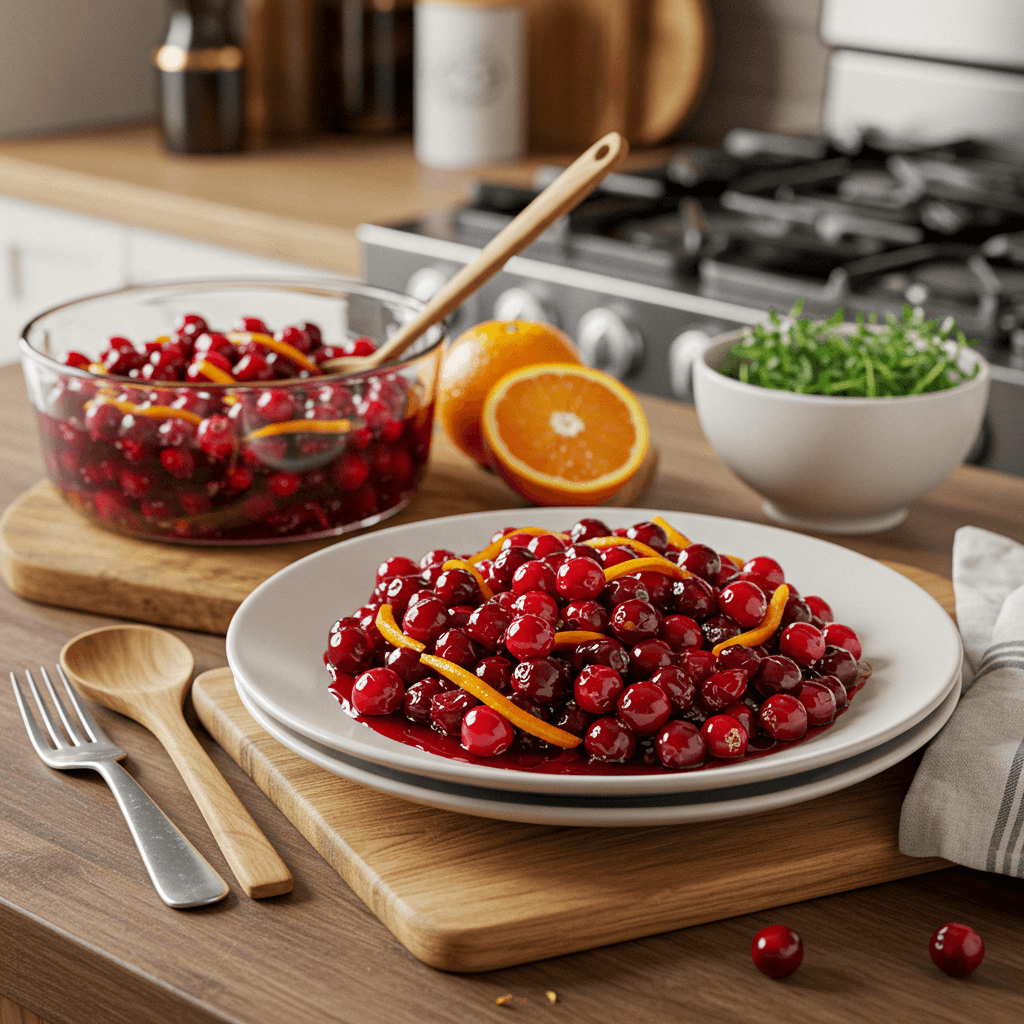 Stove-Top Cranberry Orange Compote