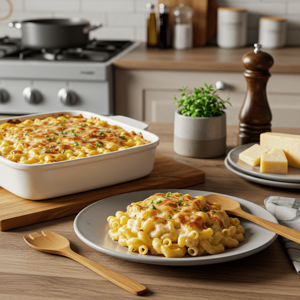 Ultimate Gourmet Mac and Cheese Casserole
